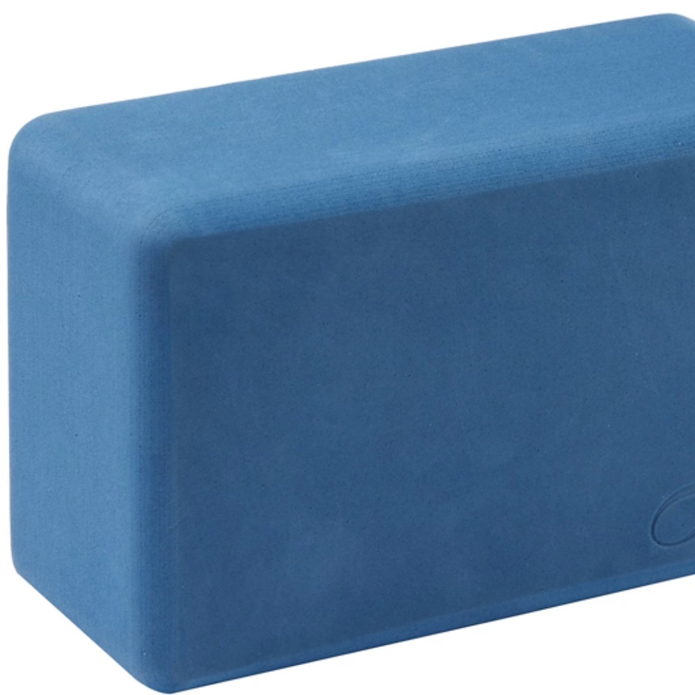 Blue Yoga Block  For Yoga, Pilates, Meditation, and Stretching